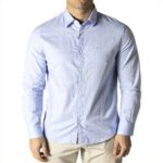 ARMANI EXCHANGE Camicia Oxford Slim Fit con Bottoni Uomo