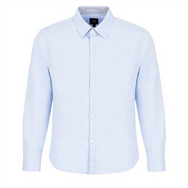 ARMANI EXCHANGE Camicia Oxford Slim Fit con Bottoni Uomo