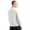 T-shirt Armani Exchange Logo Ricamato Uomo Cotone Lunga