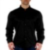 Camicia Armani Exchange Uomo Slim Fit Ultra Stretch Nero