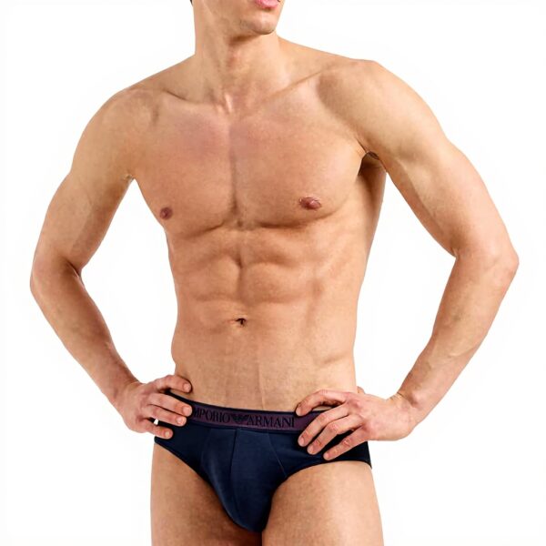 Slip Emporio Armani 3 Pezzi Uomo Stretch Cotton Confort