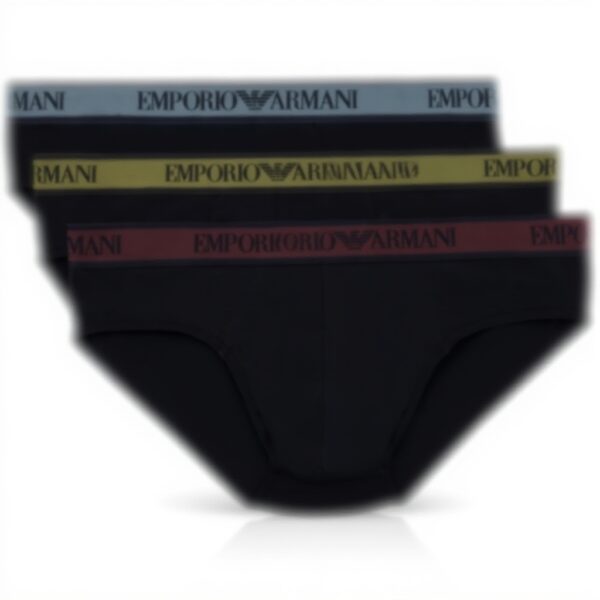 Slip Emporio Armani 3 Pezzi Uomo Stretch Cotton Confort