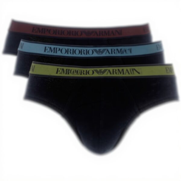 Slip Emporio Armani 3 Pezzi Uomo Stretch Cotton Confort