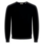 Maglione JACK amp JONES Uomo Nero Comodo Cotone Viscosa