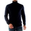 Maglione uomo JACK amp JONES collo alto misto cotone classico