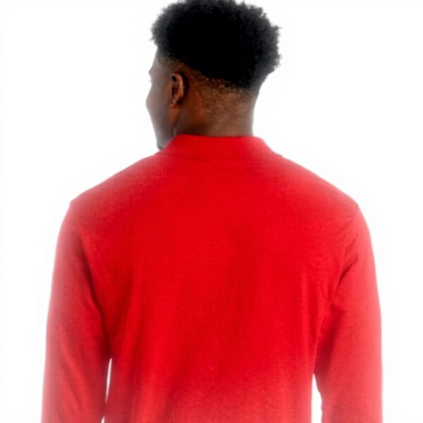 Jerzees Polo Sportiva Uomo Maniche Lunghe Scudo Pois