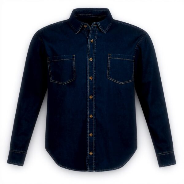 Camicia Jeans JP 1880 Vestibilità Moderna Collo Button-Down