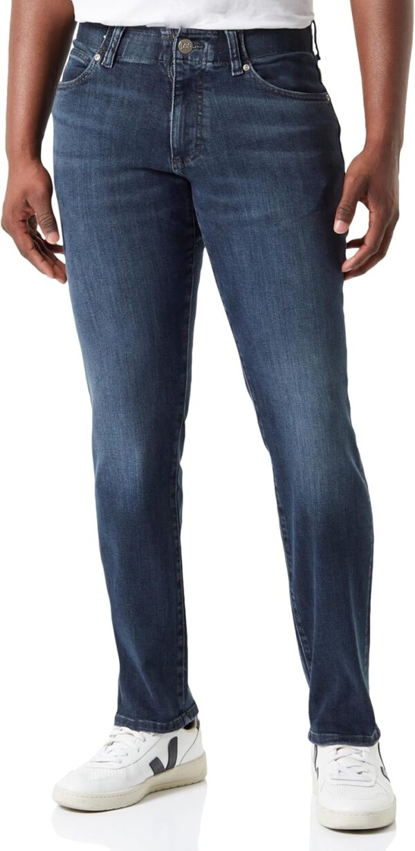 Lee Luke Jeans Uomo Taglio Dritto Blu Brady Cotone-0