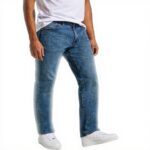 Lee Luke Jeans Uomo Taglio Dritto Blu Brady Cotone