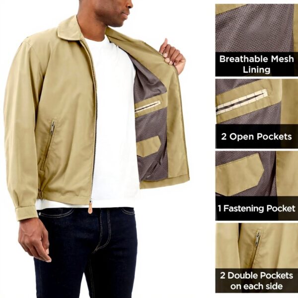 London Fog Auburn Giacca leggera cotone Uomo sportiva