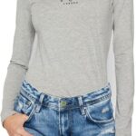 Maglietta Donna Pepe Jeans Slim Fit Cotone Sostenibile-0