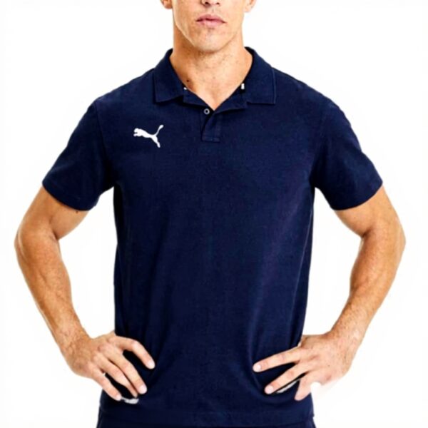 Polo Puma Teamgoal 23 Uomo Peacoat Leggero Traspirante