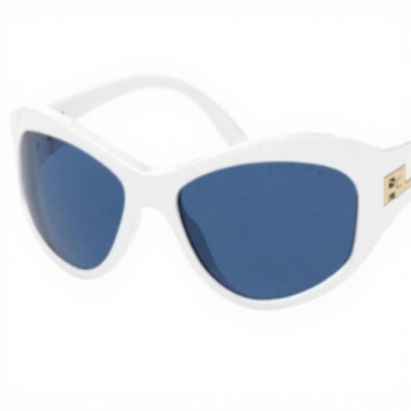 Ralph Lauren Occhiali da Sole Donna Blanco Metálico Azul