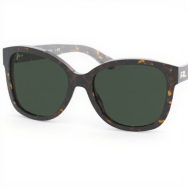 Occhiali da sole Ralph Lauren 0RL8180 Uomo Dark Havana Green