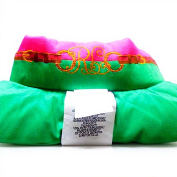 Gilet Ralph Lauren ragazza Rosa Verde piumino smanicato