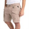 Pantaloncini Uomo Replay Cargo Stretch Verde Aviator
