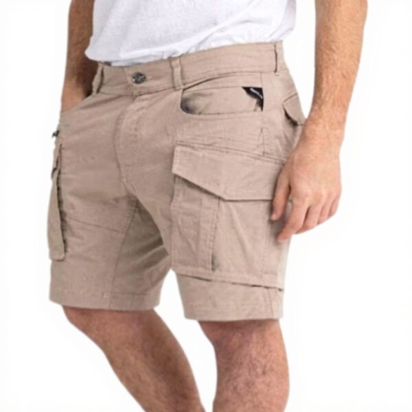 Pantaloncini Uomo Replay Cargo Stretch Verde Aviator