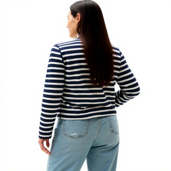 Cardigan Donna Tommy Hilfiger Reversibile Maglia Cotone Bio