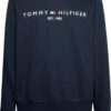 Felpa Tommy Hilfiger Uomo Logo senza Cappuccio Cotone-4