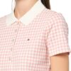 Tommy Hilfiger Polo Donna J3LHR257 Stampa Pied de Poule-2