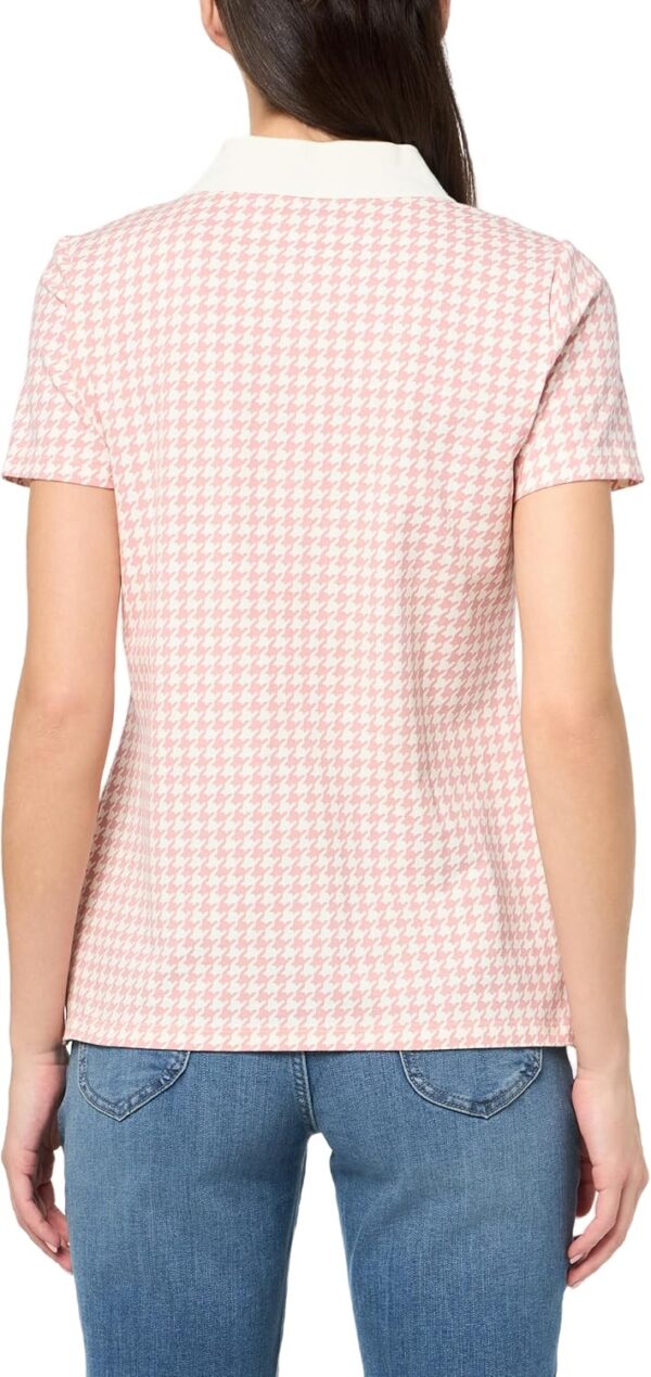Tommy Hilfiger Polo Donna J3LHR257 Stampa Pied de Poule-1