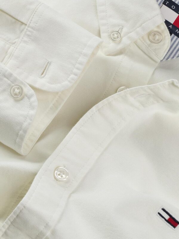 Camicia Tommy Jeans Oxford Uomo Cotone Collo Button Down-3