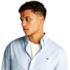 Camicia Tommy Jeans Oxford Uomo Collo Button Down Cotone