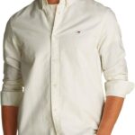 Camicia Tommy Jeans Oxford Uomo Cotone Collo Button Down-0