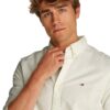 Camicia Tommy Jeans Oxford Uomo Cotone Collo Button Down-2