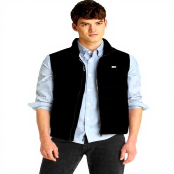 Tommy Jeans Gilet Uomo Leggero Trapuntato Nylon Riciclato