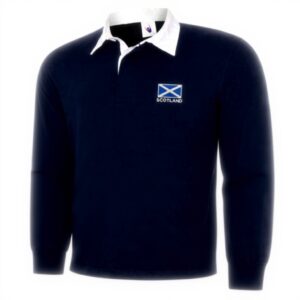 Maglia Rugby Scozia Uneek Uomo Bandiera Design Maniche