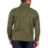 Maglione Wrangler pile uomo maniche lunghe zip quarto